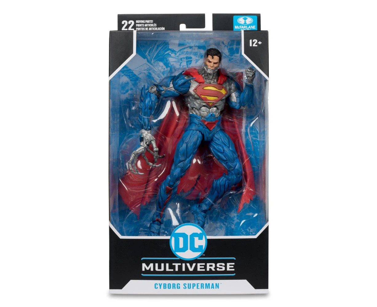 DC Multiverse New 52 Cyborg Superman 7 Inch Figure