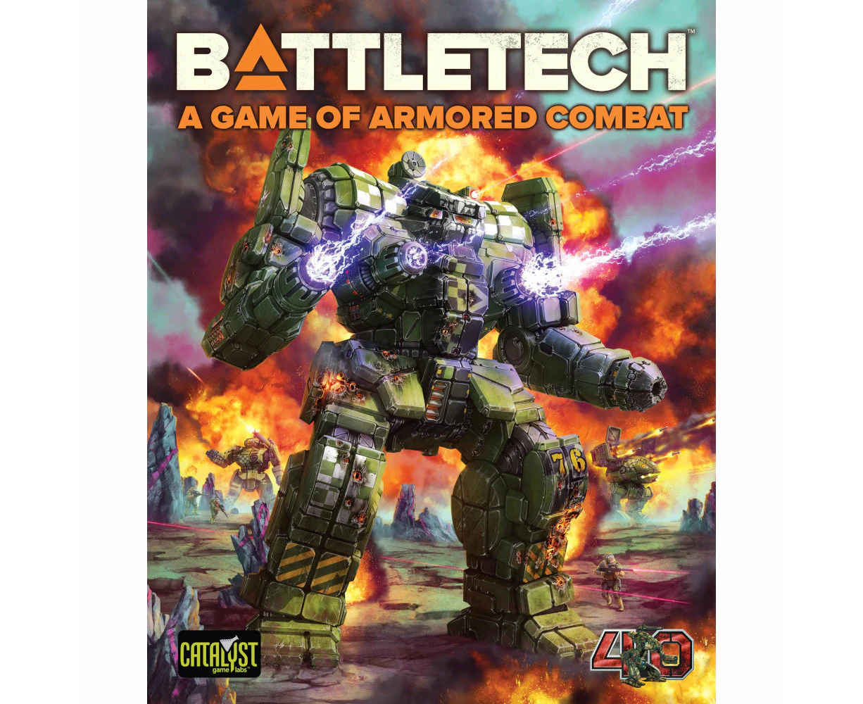 Battletech Game Of Armored Combat 40th Anniversary Edition