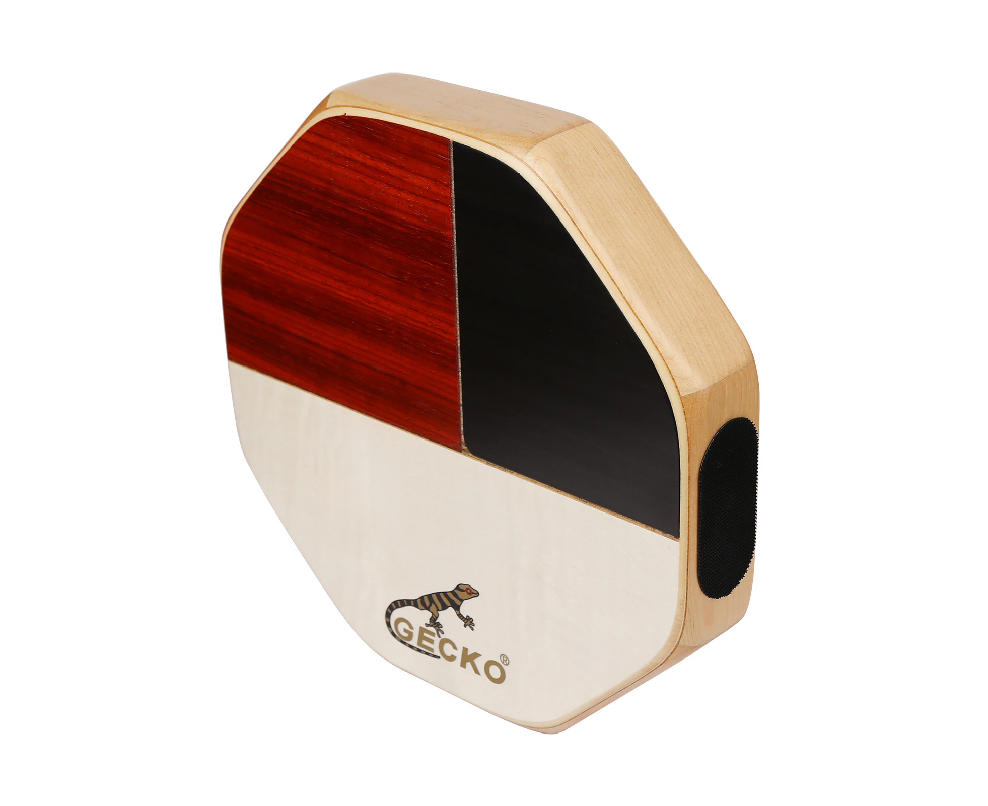 GECKO SD6 Cajon Hand Drum Cajon Drum Percussion Instrument with Carrying Bag Portable for Travel Camping