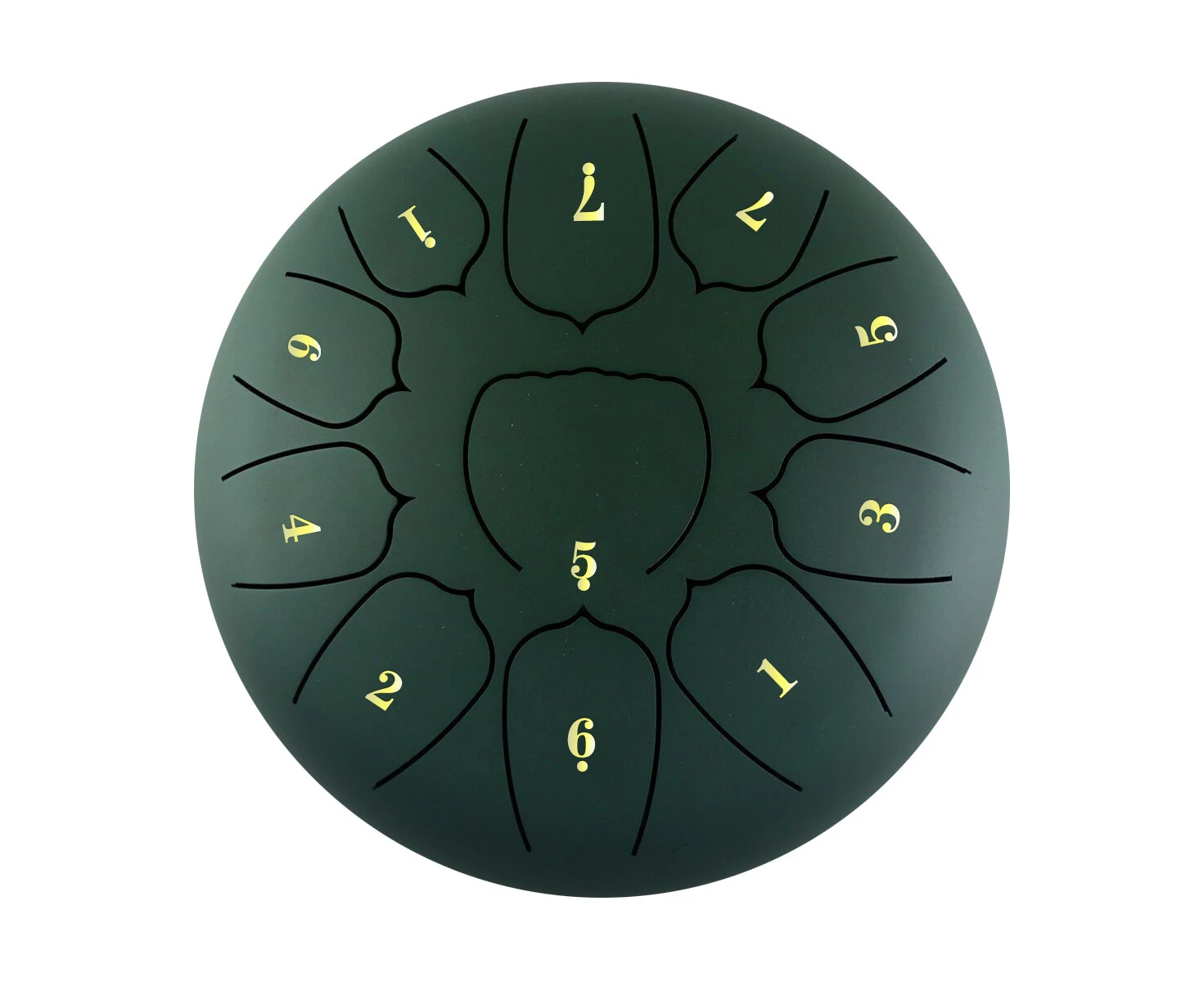 10 Inch Steel Tongue Drum 11 Notes Handpan Drum with Drum Mallet Finger Picks Percussion for Meditation Yoga