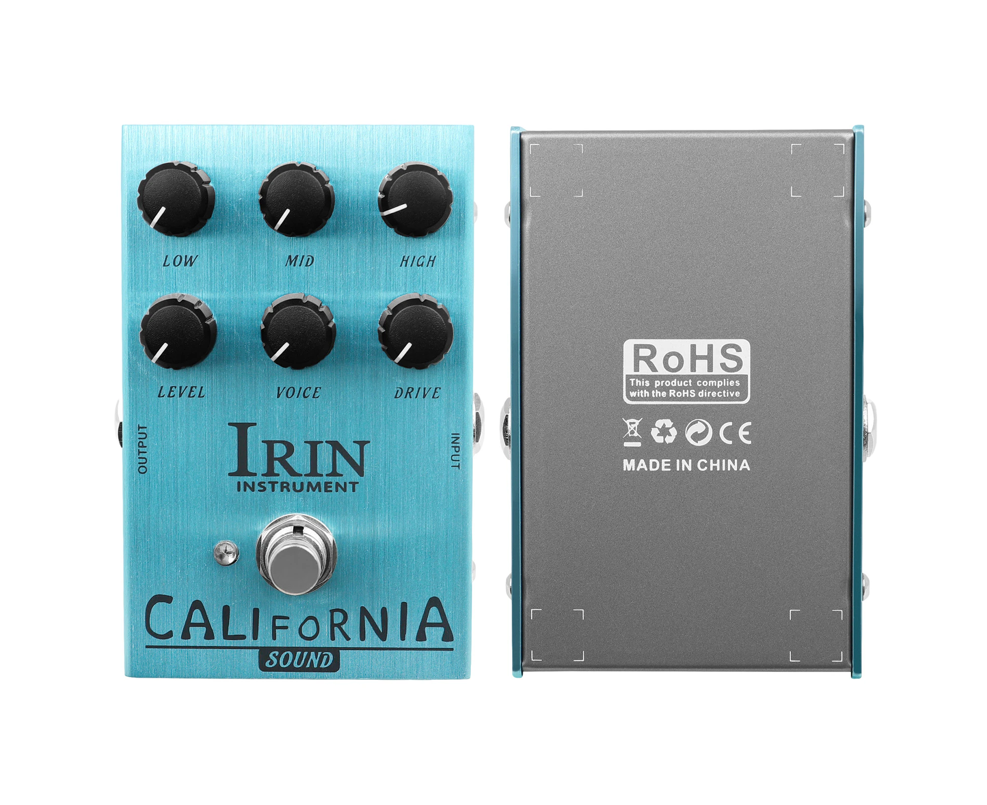 IRIN Mini Guitar Effect Pedal VOX AC30 Speaker Simulator Cabinet Simulator Guitar Effector Pedal Speaker Simulation for Guitar Bass - California Sound (Lig