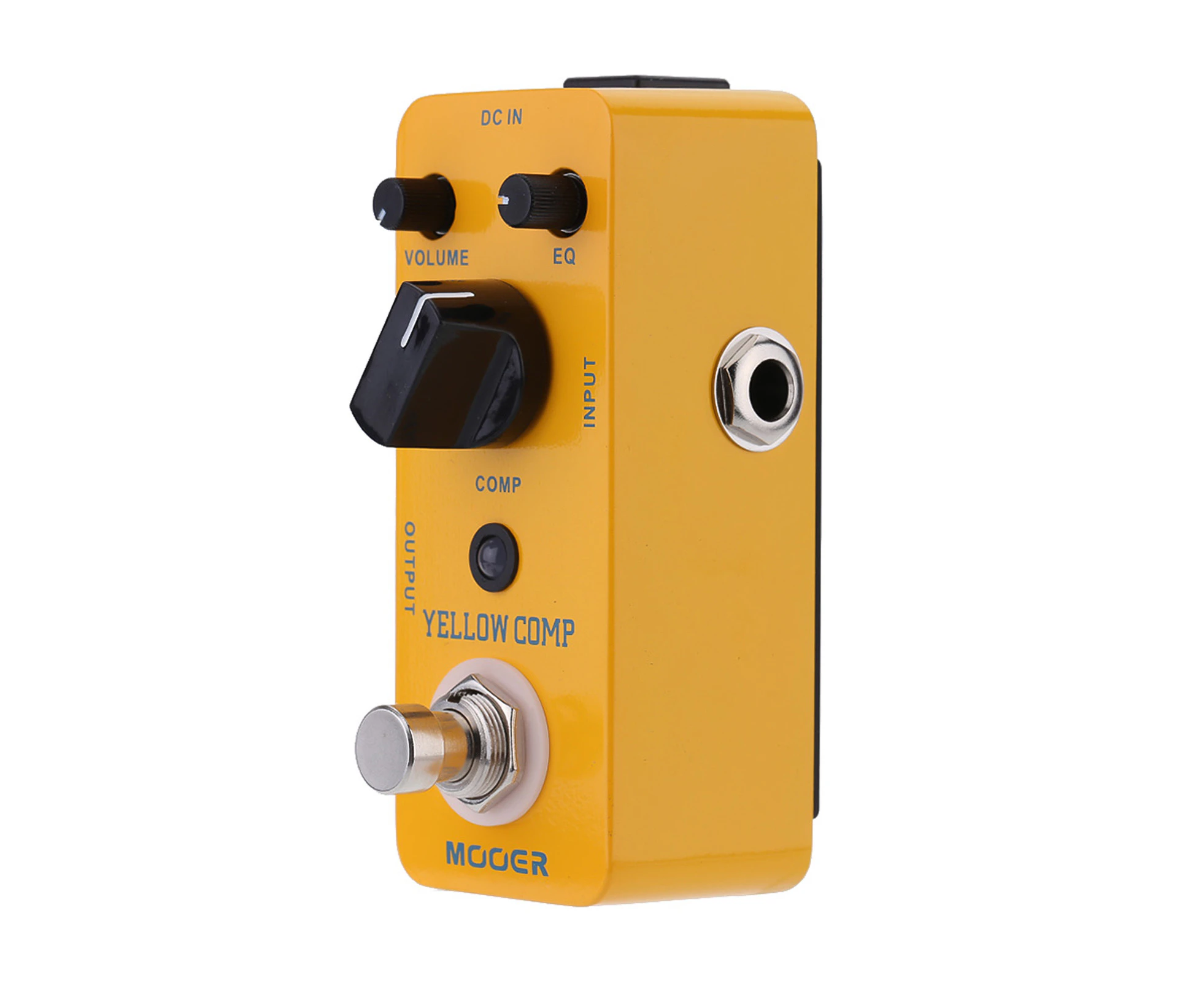 Mooer Yellow Comp Micro Mini Optical Compressor Effect Pedal for Electric Guitar True Bypass