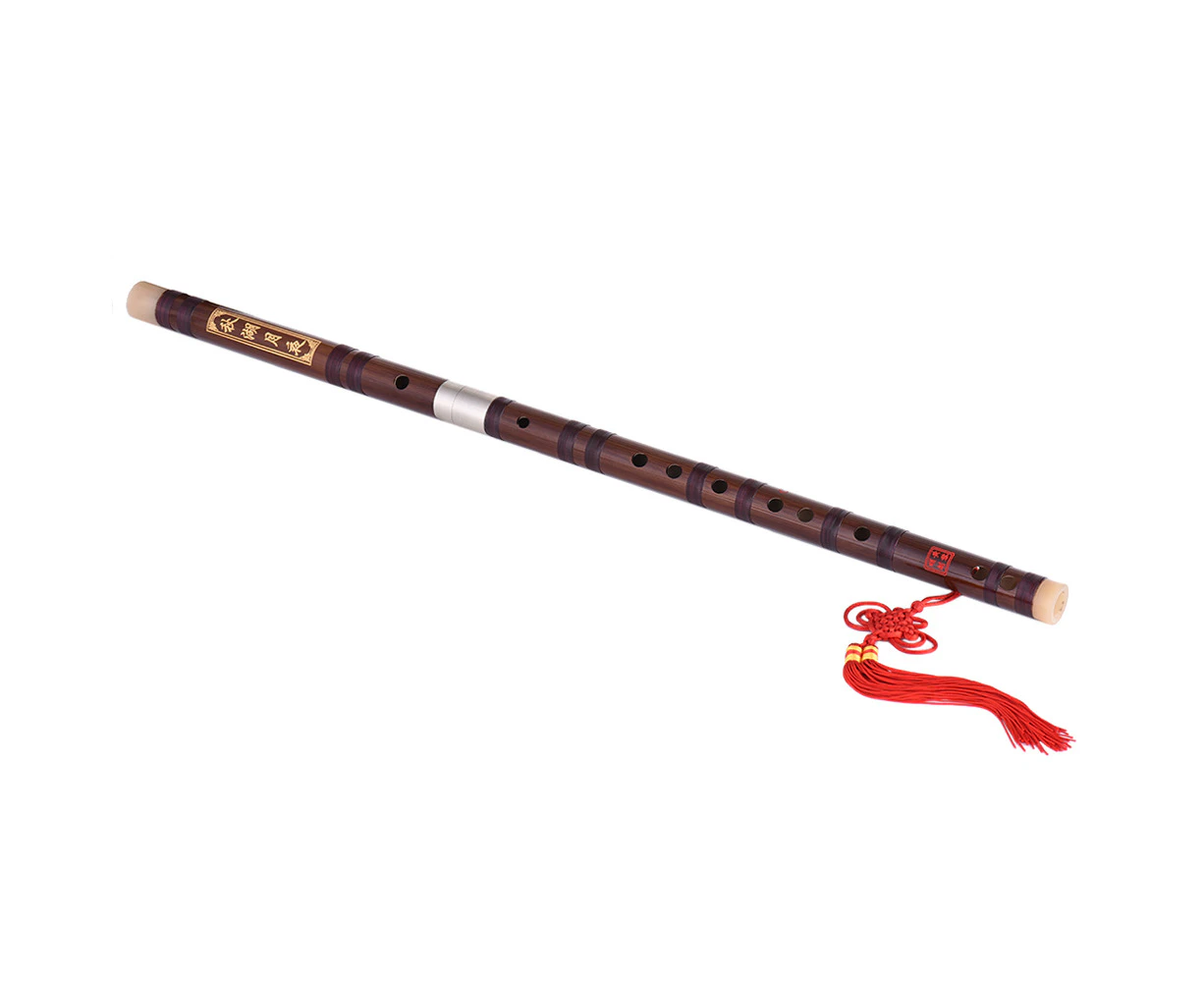 Pluggable Bitter Bamboo Flute Dizi Traditional Handmade Chinese Musical Woodwind Instrument Key of C Study Level Professional Performance