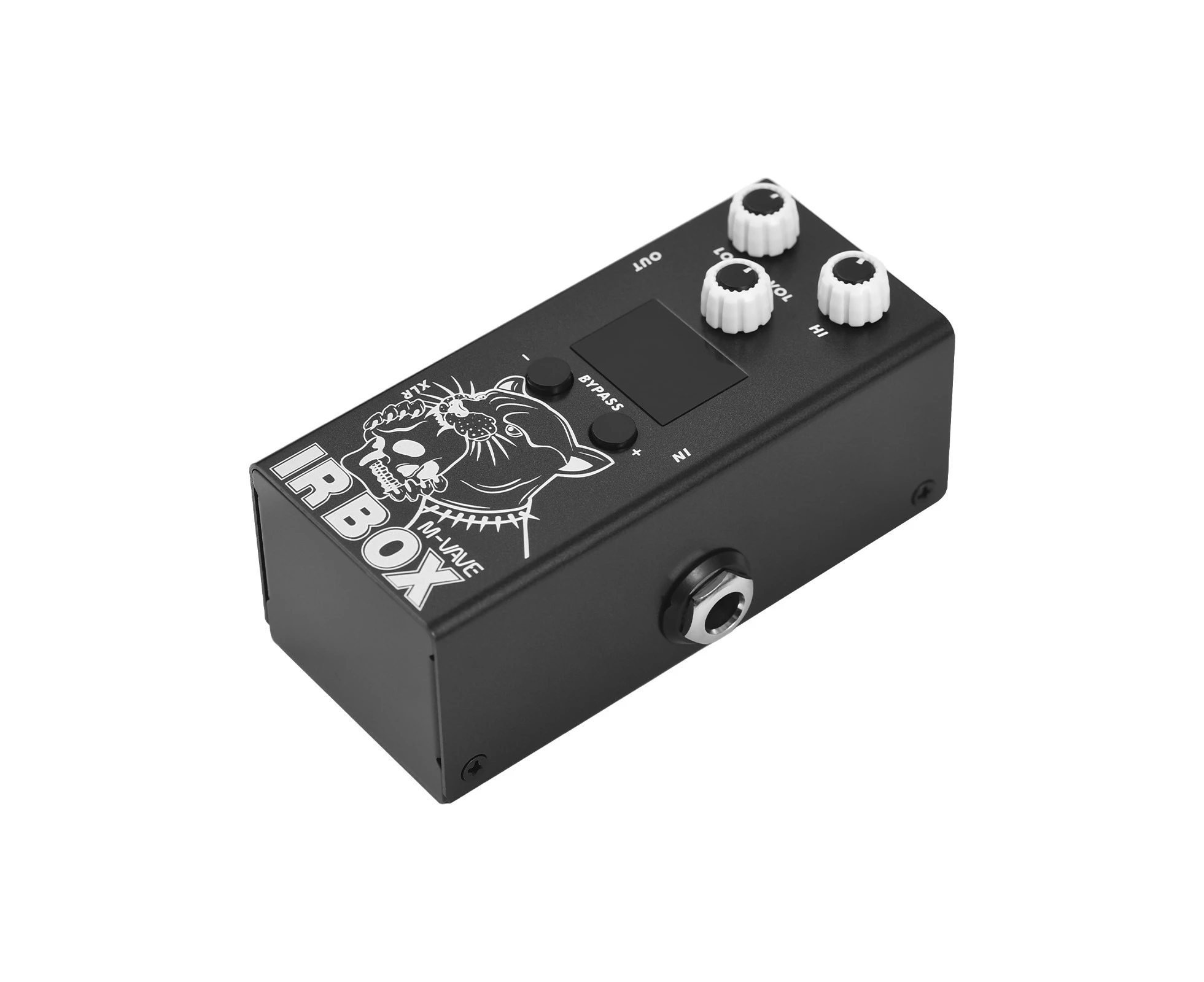 M-VAVE Guitar IR Box Effects Pedal with IR Cab Impulse Response Cabinets Speaker Simulator XLR Output Port DC 9V 6.35mm Input/Output Interface Electric Gui