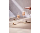 Set of 6 Krosno 180mL Avant-Garde Champagne Flutes