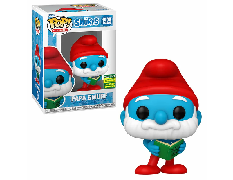 The Smurfs Papa Smurf SDCC 2024 Exclusive Funko POP! Vinyl