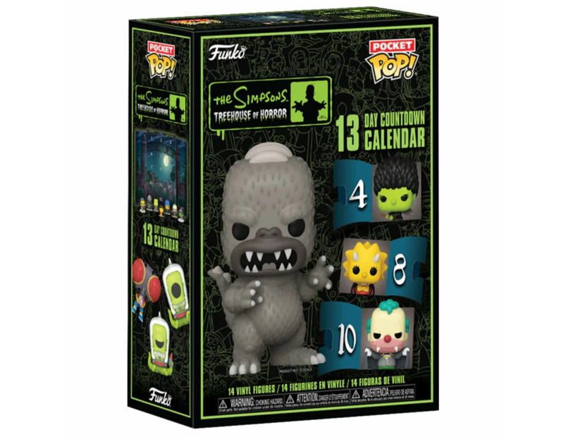 The Simpsons: Treehouse of Horror 13 Day Funko Pocket POP! Advent Calendar