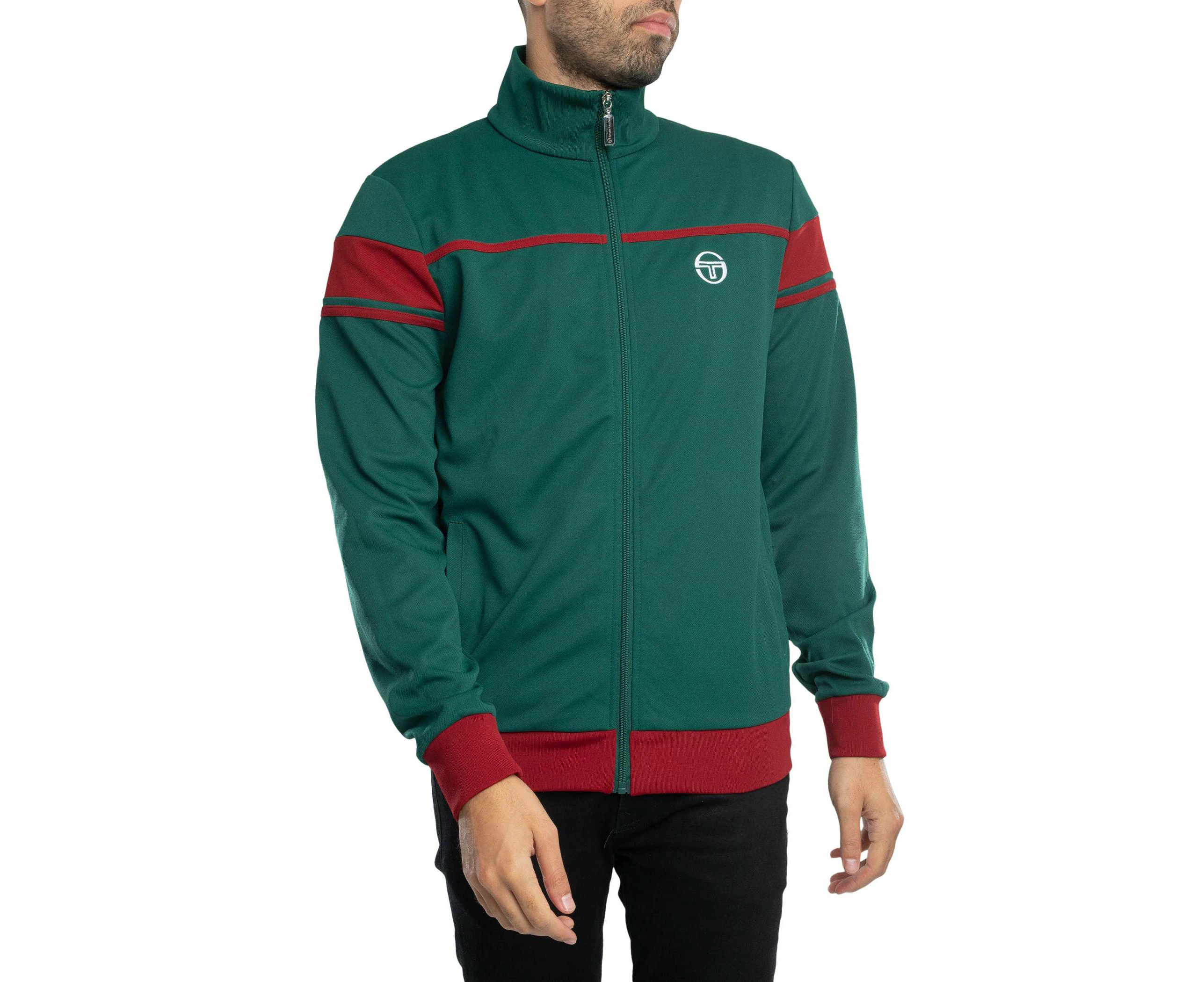 Sergio Tacchini Men's New Damarino Track Jacket - Green