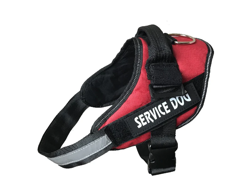 Service Dog Red Pet Collars Designed For Medium And Large Dogs Dog Leashes Pet Carriers Dog Walking Leashes