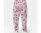 Piping Hot Floral Beach Pants