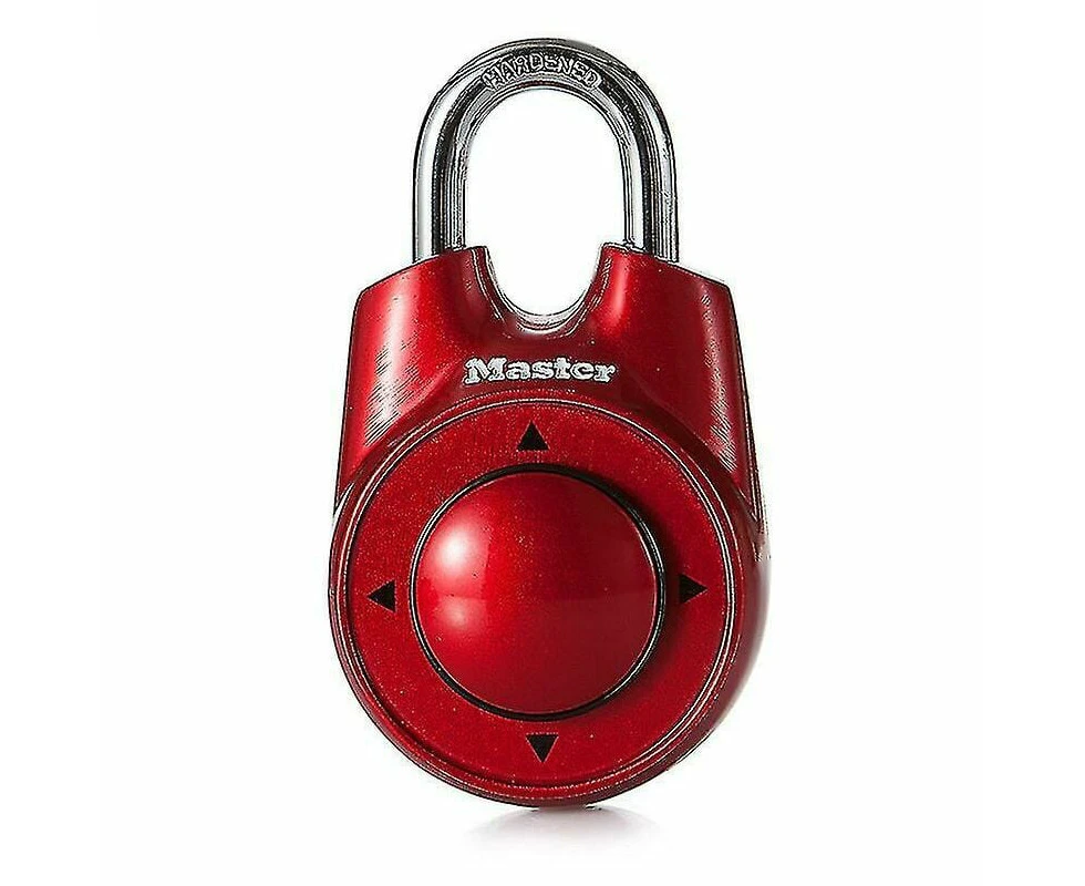 Password Lock Locker Gym Padlock Anti-Red-Red