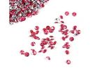 2000pcs 4.5mm Scatter Crystals Diamond Table Confetti Wedding Decor Supply Silver Fuchsia