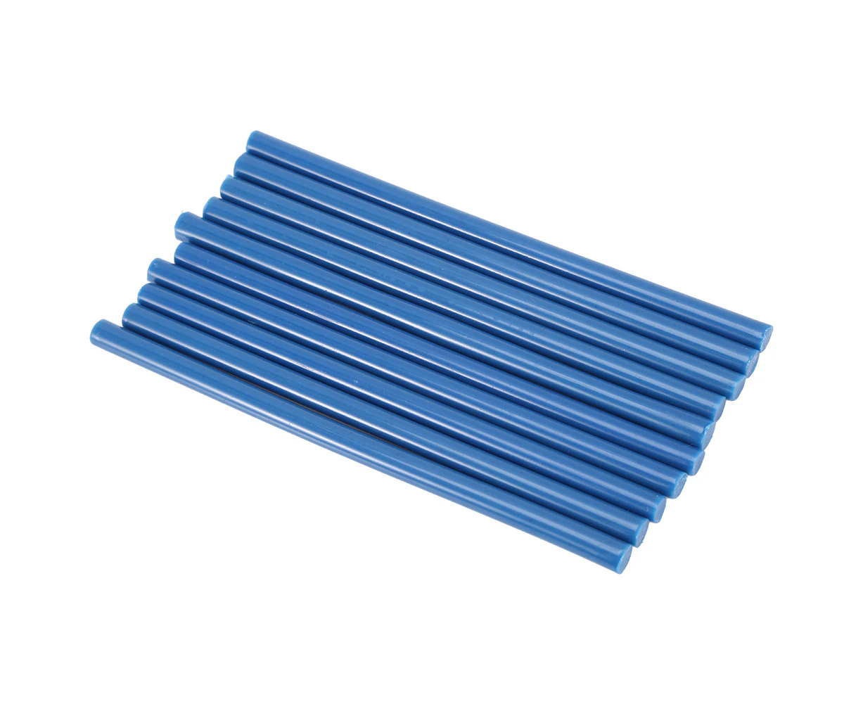 10pcs set 7 * 150mm Colorful Hot Melt Glue Adhesive Sticks for 20W Small Power Gun Blue