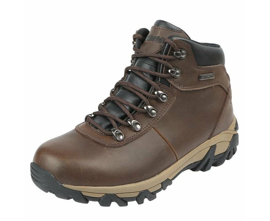 Northside Vista Ridge Mens Mid Wide Hiking Boots Brown US8.5