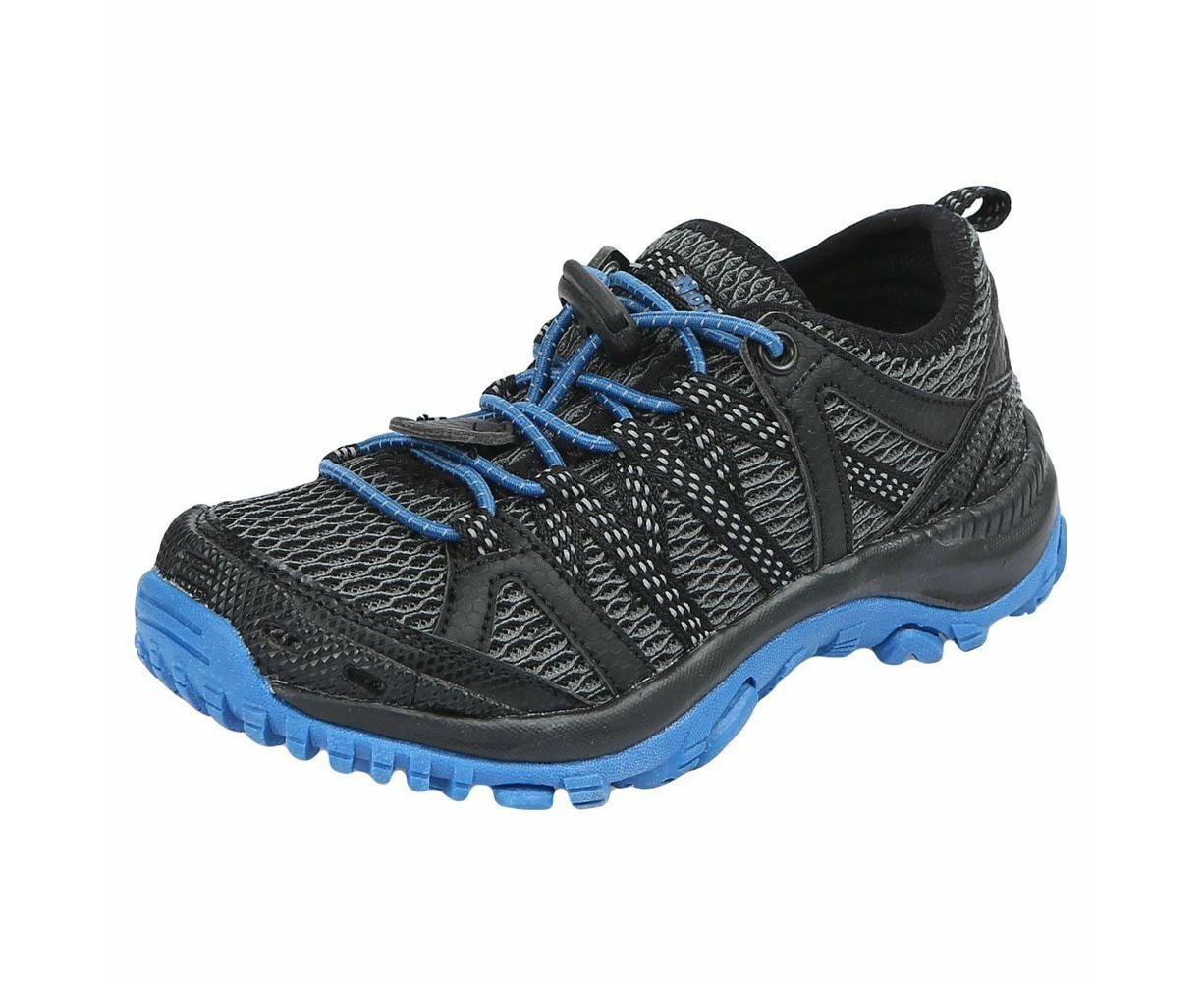 Northside Cedar Rapids Kids Hiking Shoes Dark Grey/Blue US11