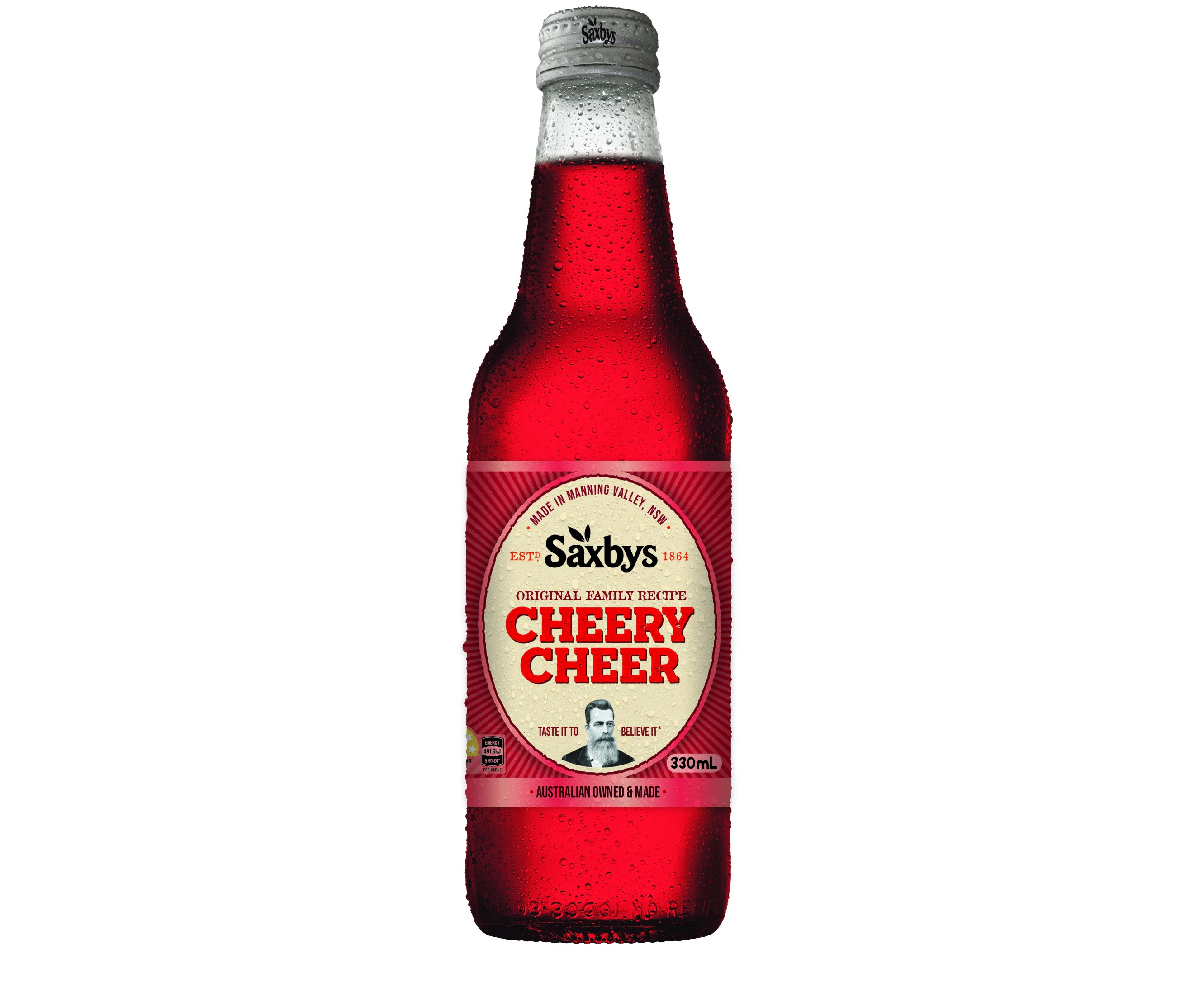 330ml Saxbys Cheery Cheer 15 Pack