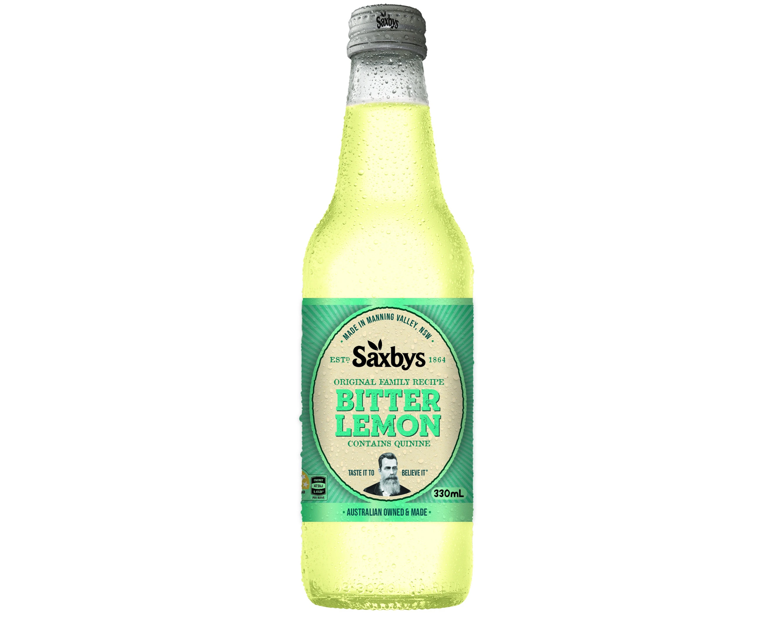 330ml Saxbys Bitter Lemon 15 Pack