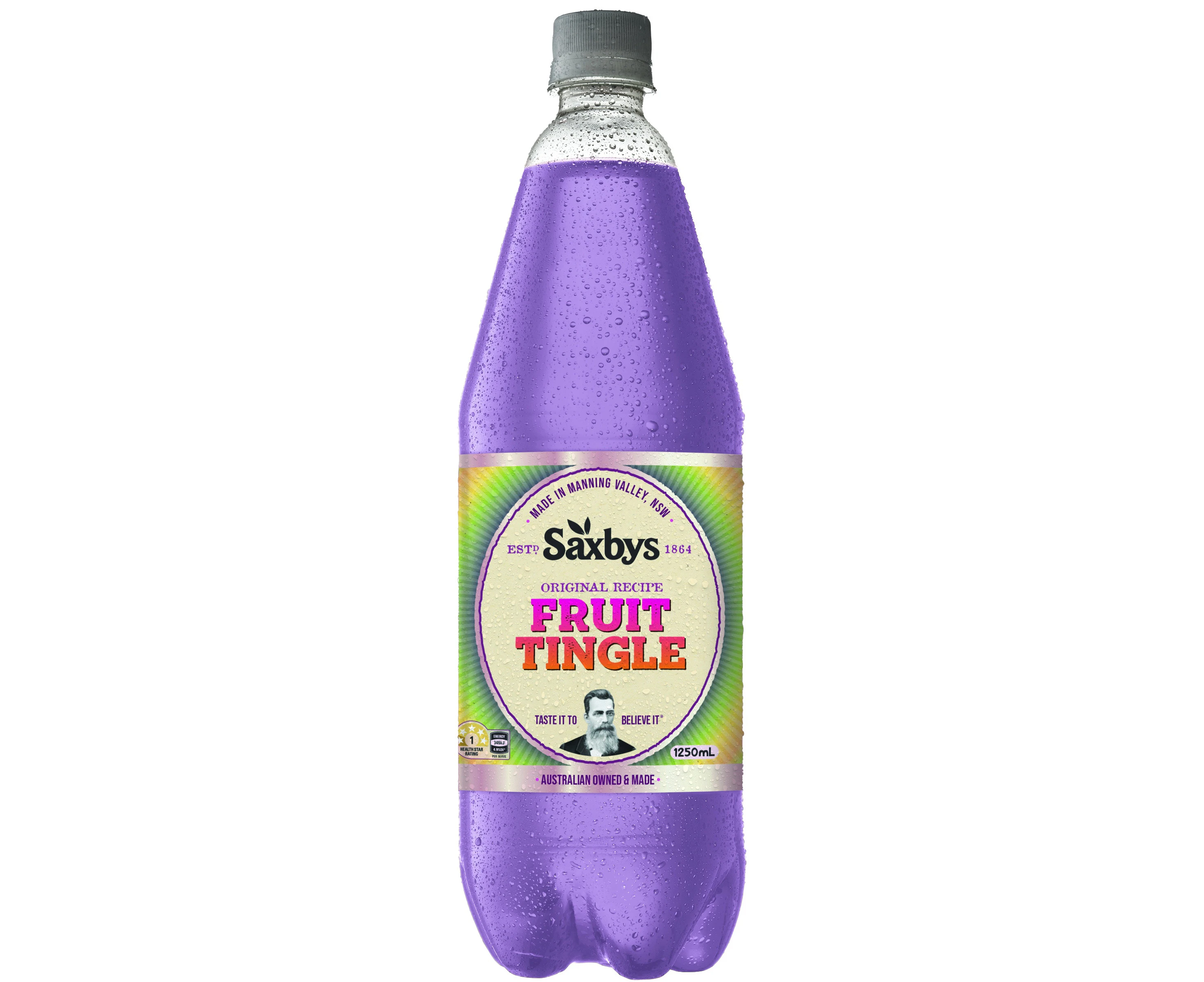 1.25l Saxbys Fruit Tingle 12 Pack