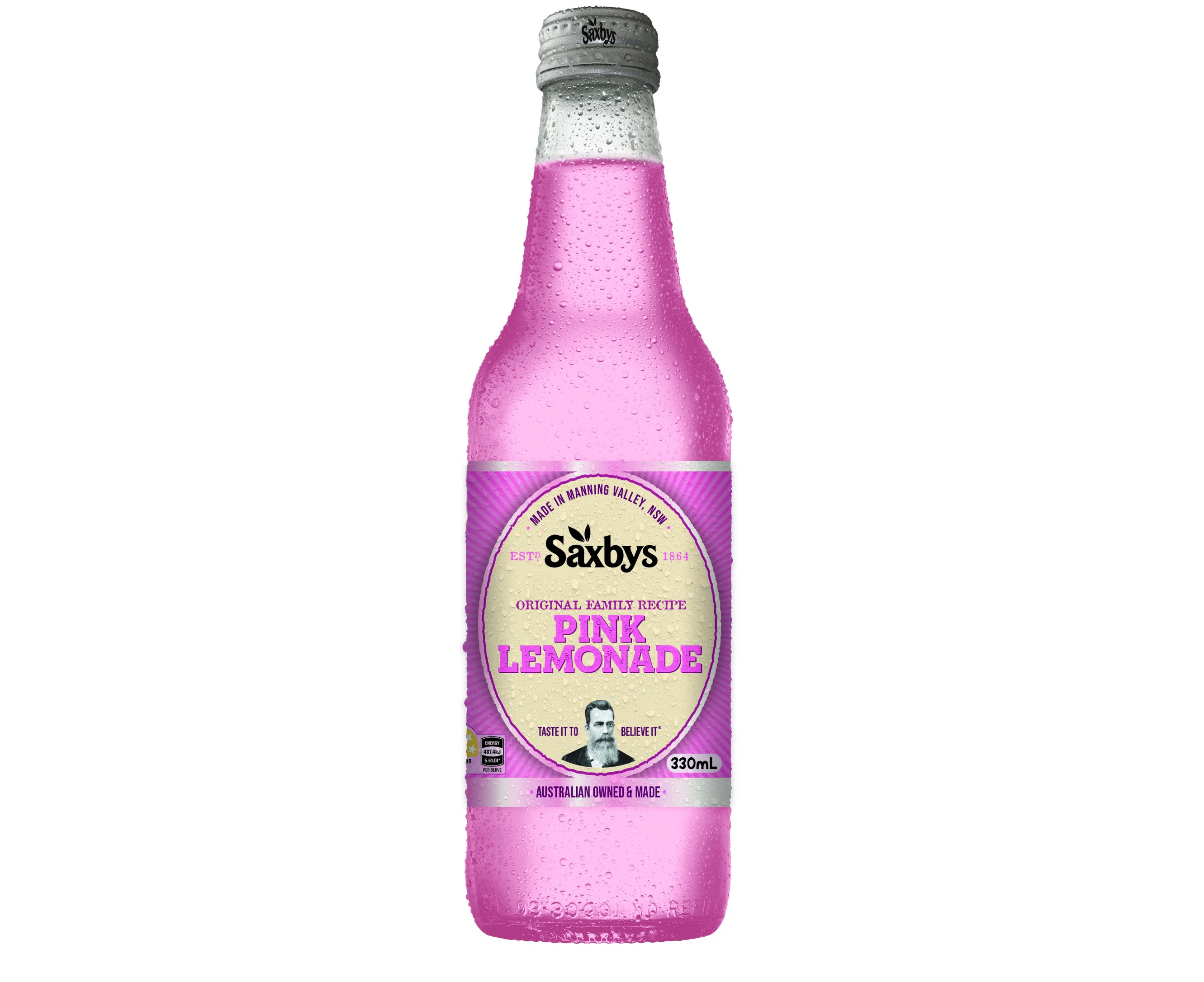 330ml Saxbys Pink Lemonade 15 Pack