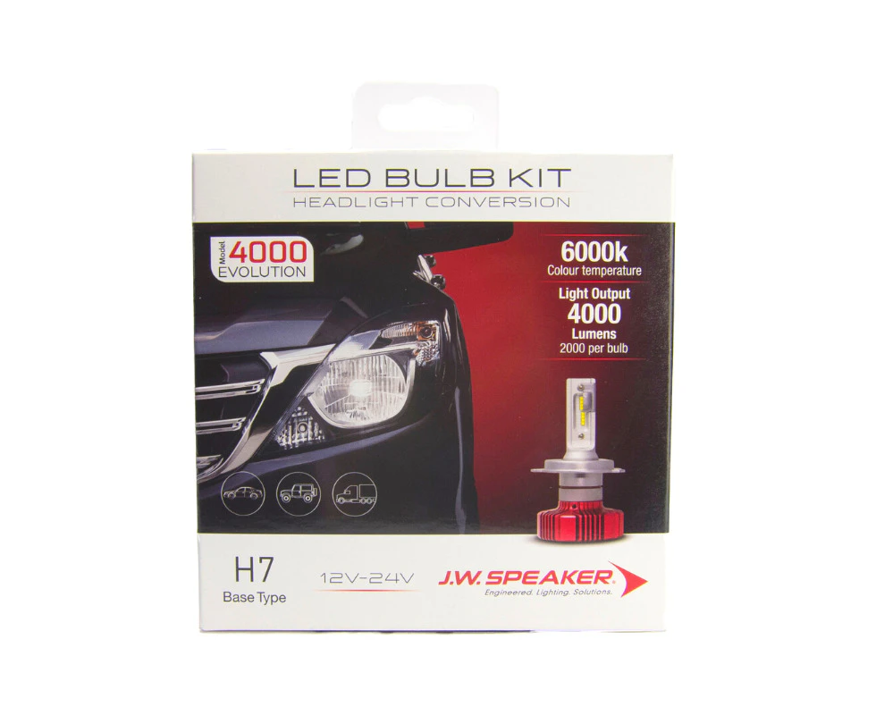 JW Speaker H7 6000K Model 4000 EVOLUTION LED Conversion Kit Holden VE Commodore