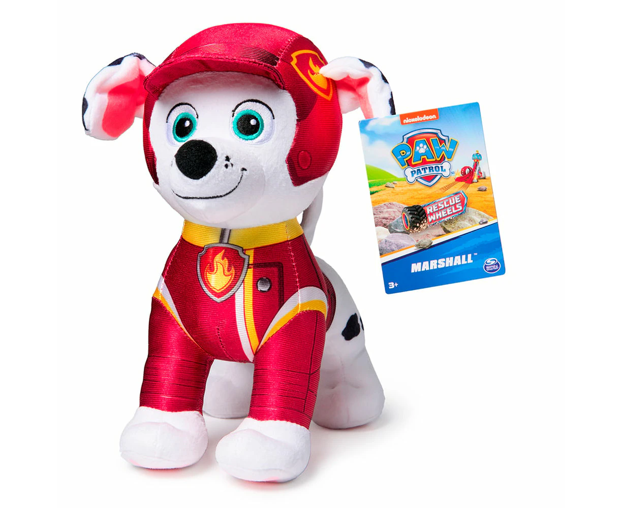 Plush Paw Patrol Rescue Wheels Marshall Plush