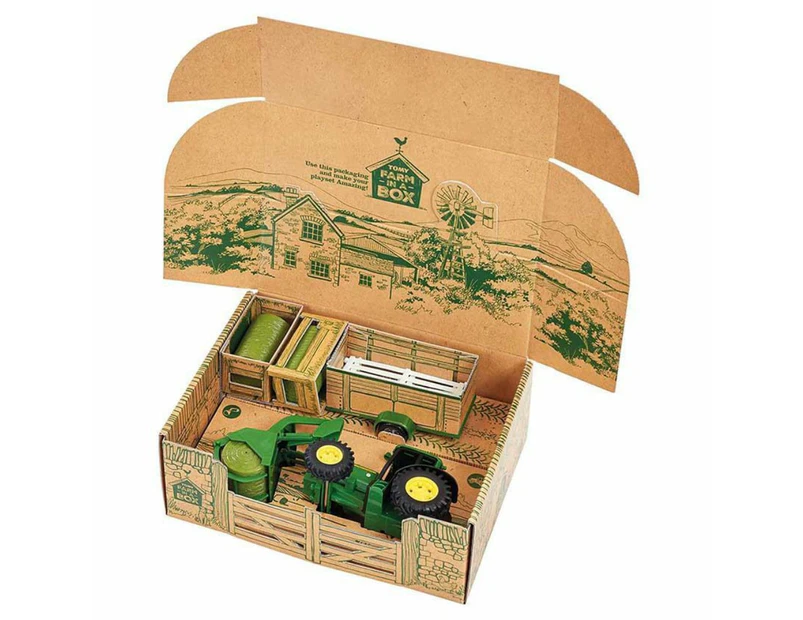 John Deere Farm In A Box Playset