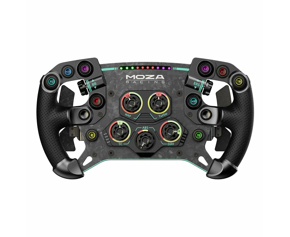 Moza Racing GS V2P Steering Wheel (Microfiber Leather Edition)