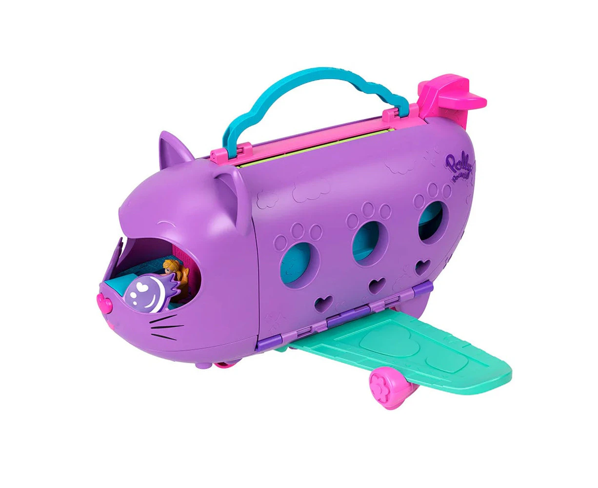 Polly Pocket Kitty Plane