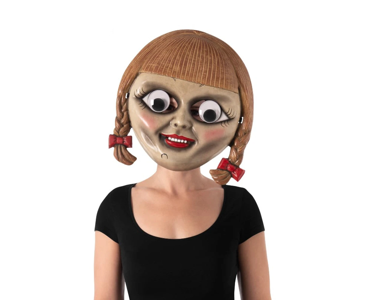 Annabelle Googly Eyes Mask Costume