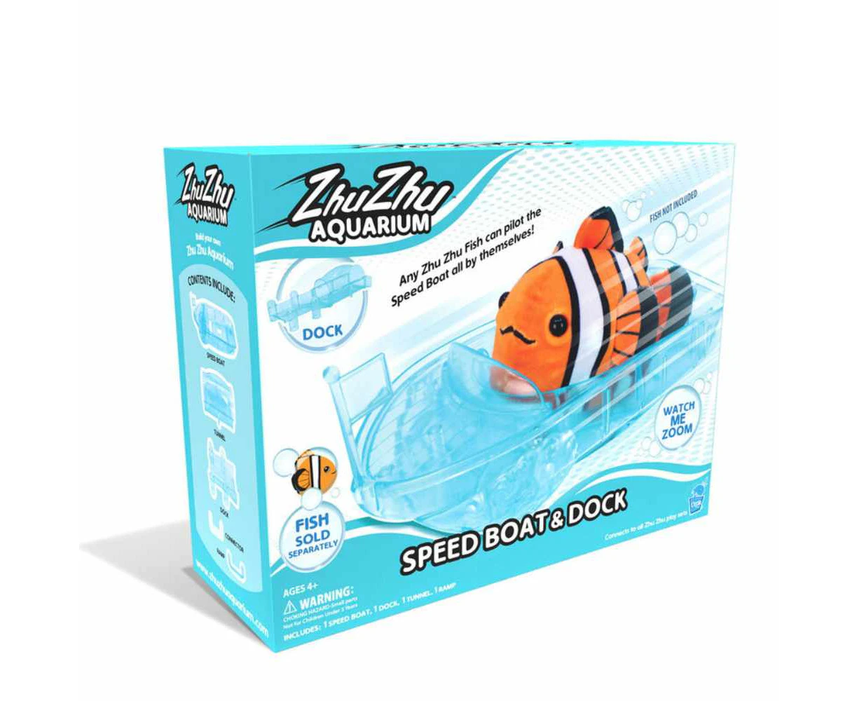 ZhuZhu Aquarium Speed Boat and Dock Set