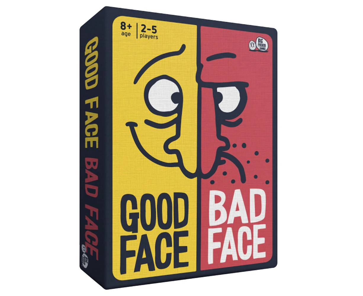 Good Face Bad Face Card Game