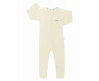 Bonds Baby Waffle Zippy Wondersuit - Sesame Seed