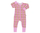 Bonds Baby Zip Wondersuit - Dazy Picnic/Blind Blossom/Pink