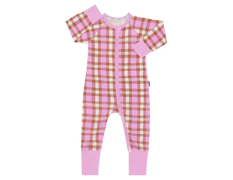 Bonds Baby Zip Wondersuit - Dazy Picnic/Blind Blossom/Pink