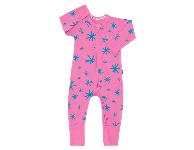 Bonds Baby/Toddler Zip Wondersuit - Stella Symmetry/Pink