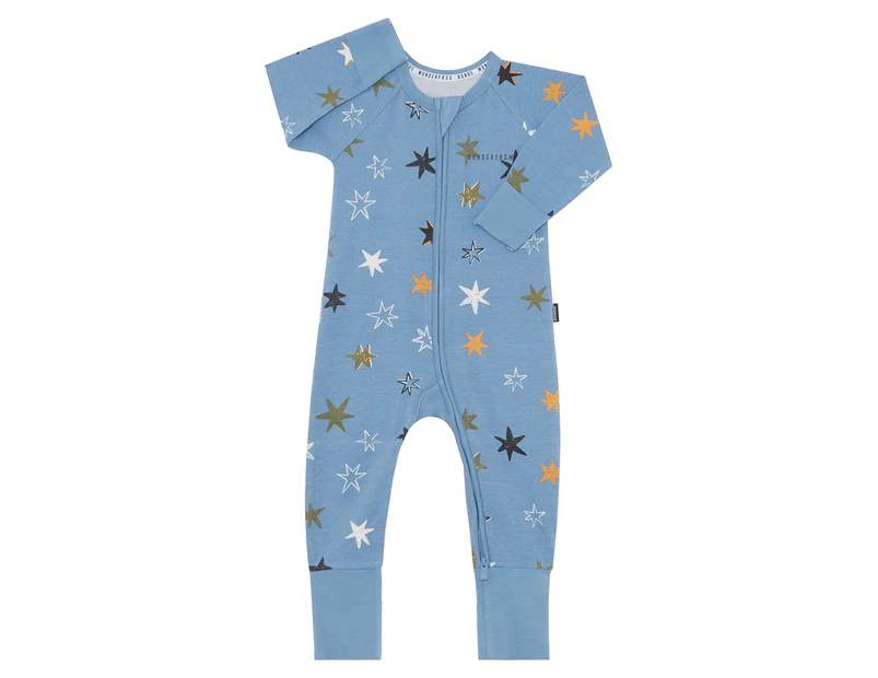 Bonds Baby/Toddler Wonderfresh Zippy Suit - Up & Away/Teal