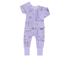 Bonds Baby/Toddler Zip Wondersuit - Paisley Paradise/Lilac