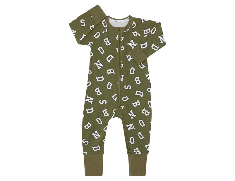 Bonds Baby/Toddler Zip Wondersuit - Bonds Game Day/Survivor Khaki