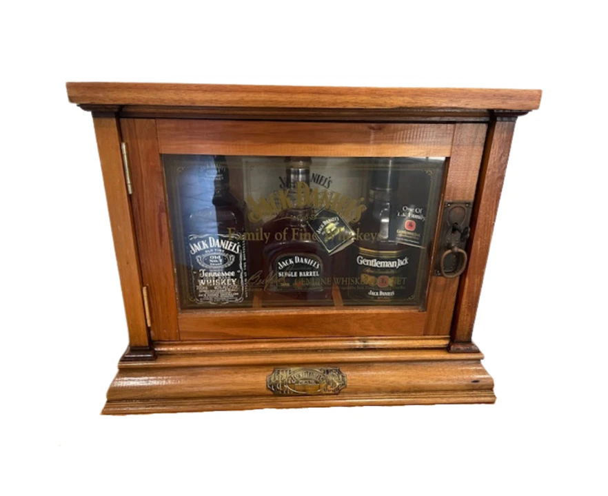 Limited Edition Jack Daniel’s  Family of Fine Whiskeys  Cabinet (#50 of 150) - Signed by Jimmy Bedford - 750ml