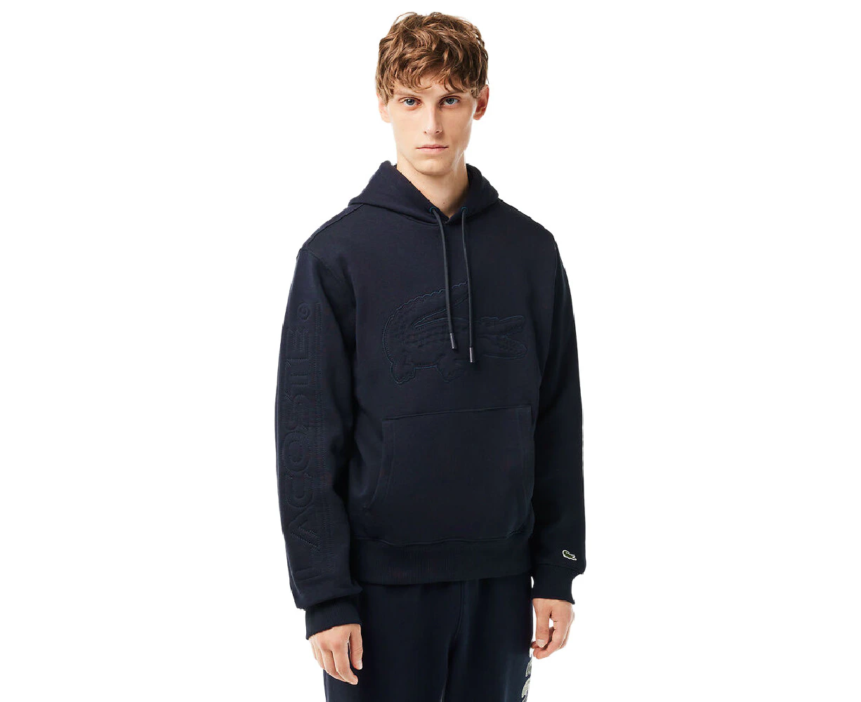 Lacoste | Winter Elevated Fleece Hoodie Navy Blue