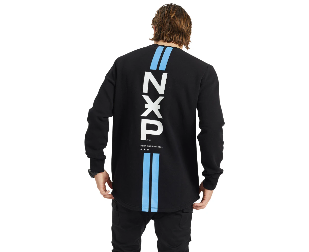 NXP | VAULT DUAL CURVED SWEATER JET BLACK