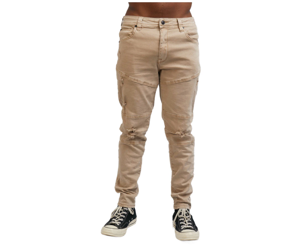 Silent Theory | Mens Soho Jean (Tan)