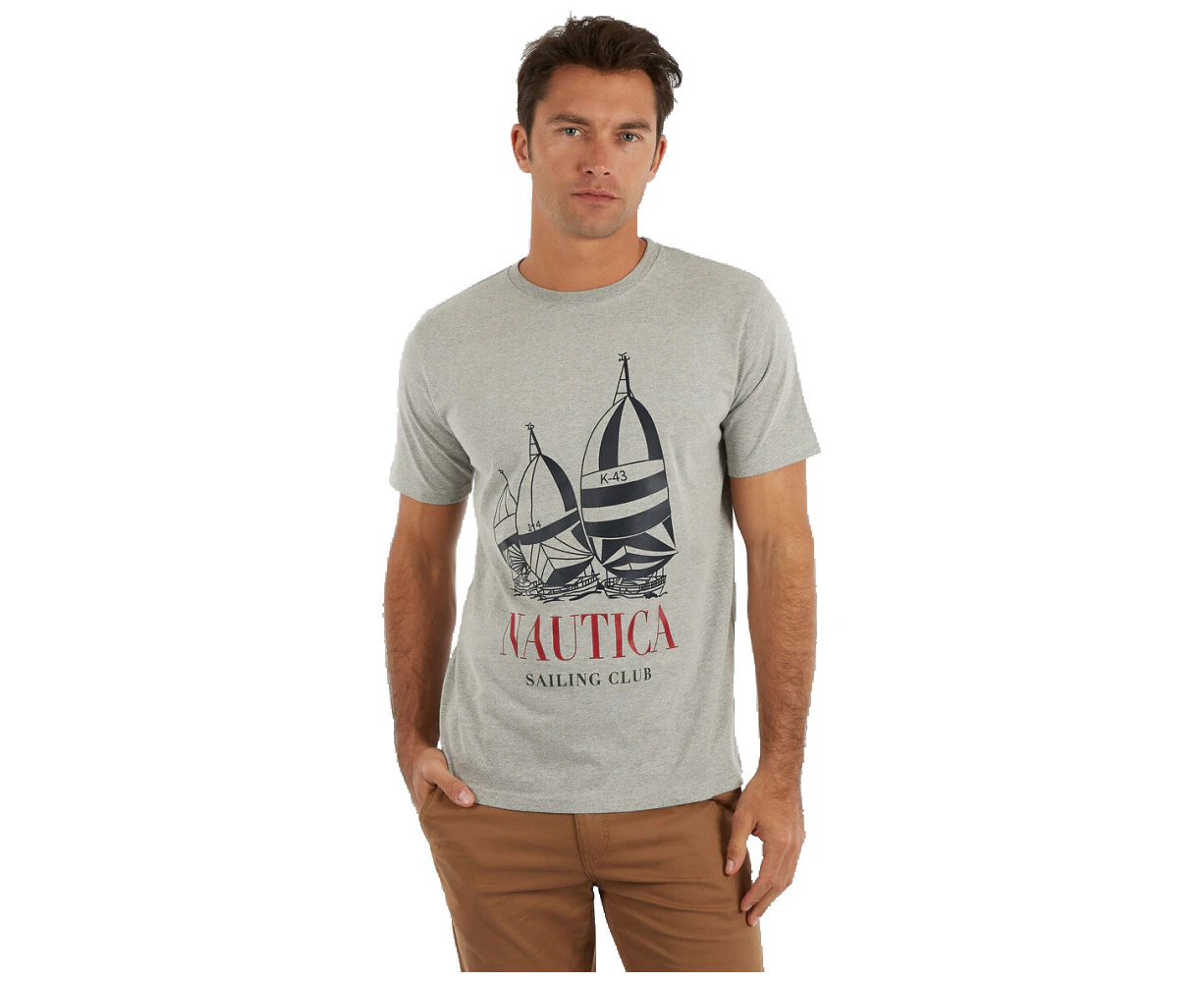 Nautica | Denton Heavyweight Tee Grey