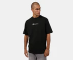 Silent Theory Men's Revolution Tee / T-Shirt / Tshirt - Washed Black