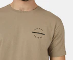 Silent Theory Men's Supply Tee / T-Shirt / Tshirt - Beige