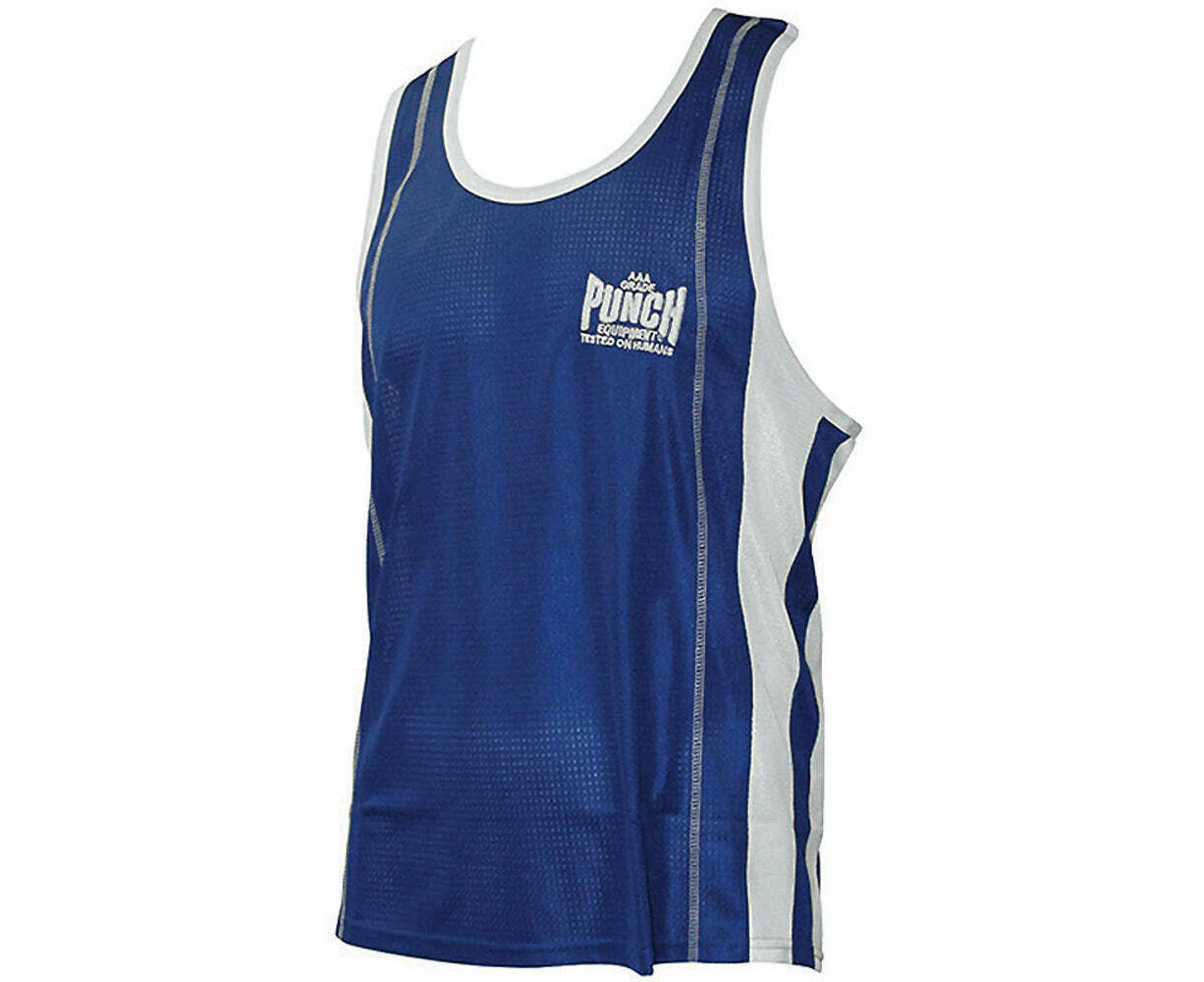 PUNCH Singlet-Mens Competition S/BLUE