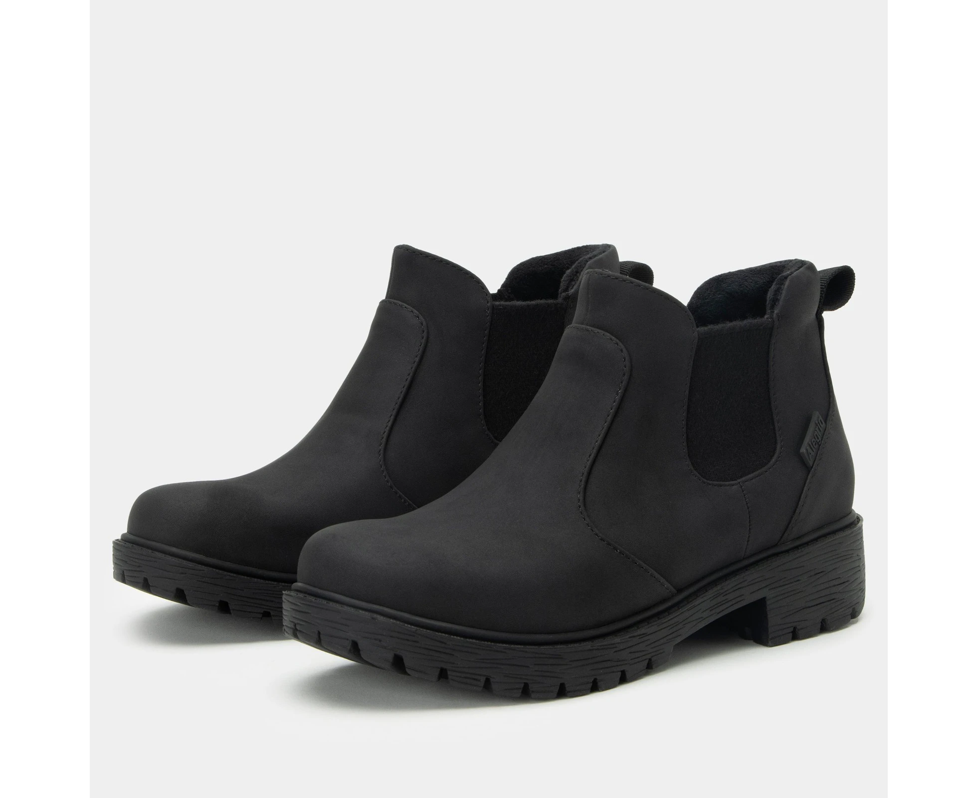 Alegria Womens Waterproof Chelsea Boots Shoes in Relaxed Tar