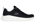 Skechers Women's BOBS Sport B Flex Swift Flair Running Shoes - Black