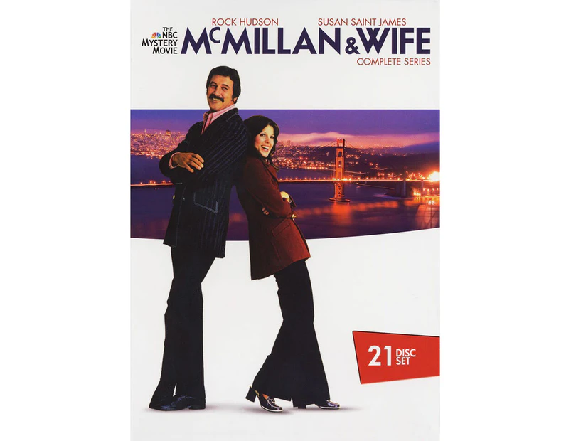 McMillan & Wife: Complete Series  [DVD REGION:1 USA] Slipsleeve Packaging USA import