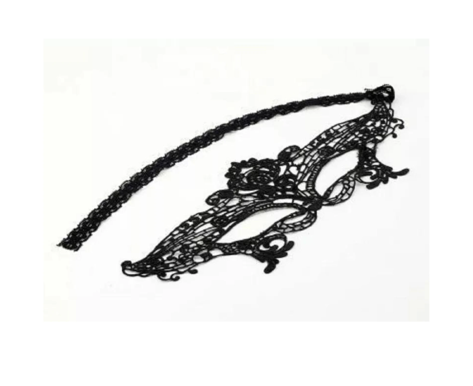 Ladies Face Masquerade Party Fancy Dress Black Sexy Lace Eye Mask Costume 21